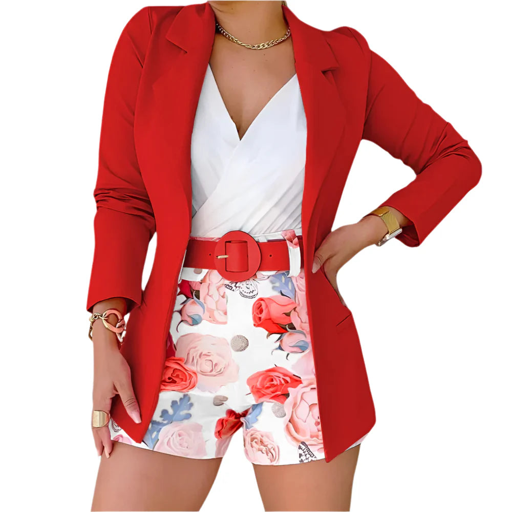 Allegra | Ensemble floral doux pour femmes en 2 pièces pour un confort et une élégance stylés