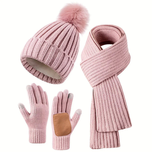 Elisabetta | Ensemble d'hiver pour femmes en 3 pièces pour une chaleur chic et un style confortable
