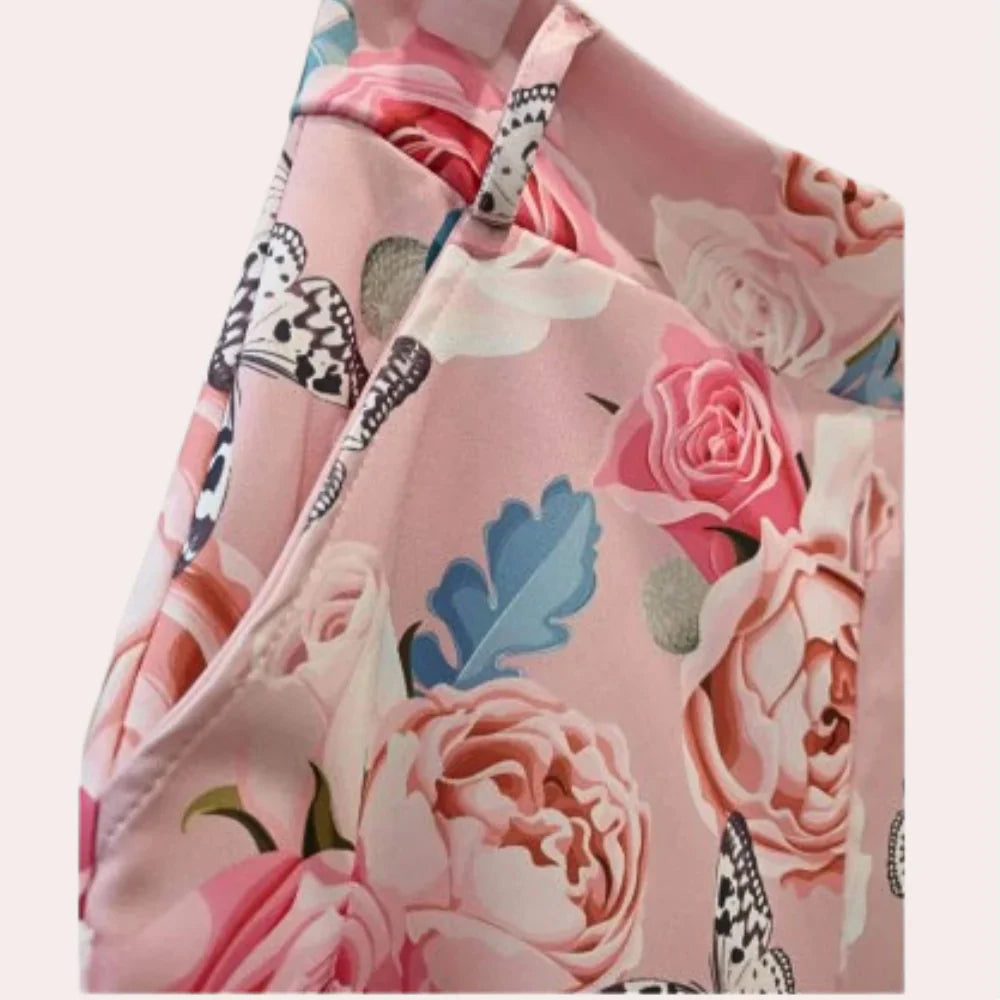 Allegra | Ensemble floral doux pour femmes en 2 pièces pour un confort et une élégance stylés