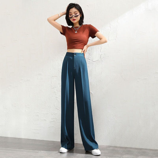 Elena | Pantalons élastiques à jambe large pour femmes pour un confort respirant toute la journée