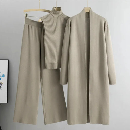 Julietta | Ensemble 3 pièces classique pour femmes pour une élégance superposée sans effort