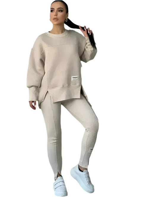 Arabelle | Ensemble sweat-shirt et leggings pour femmes, confort au quotidien
