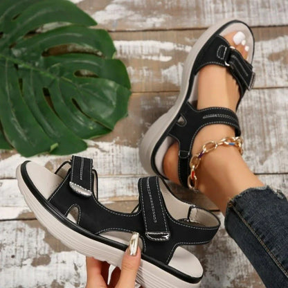 Serena | Sandales de confort pour femmes avec soutien rembourré et ajustement sécurisé