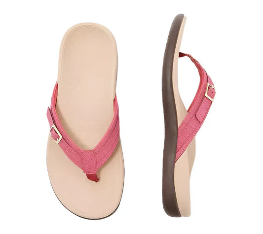 Lucía | Sandales d'été en mousse à mémoire de forme pour femmes, soutenantes, pour un confort toute la journée
